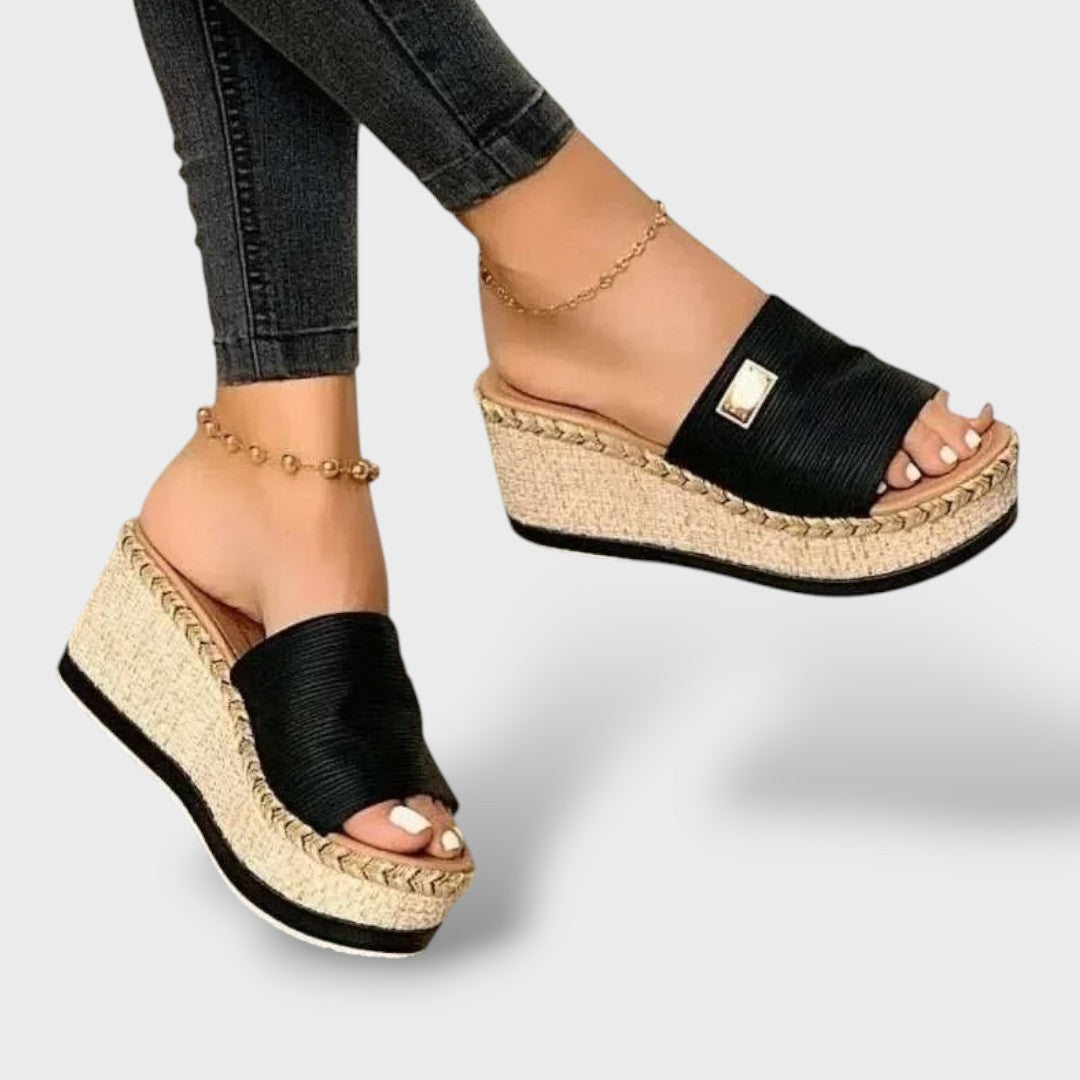 Ortopeedilised Espadrillid Kõrge Kanna Tõukeratas