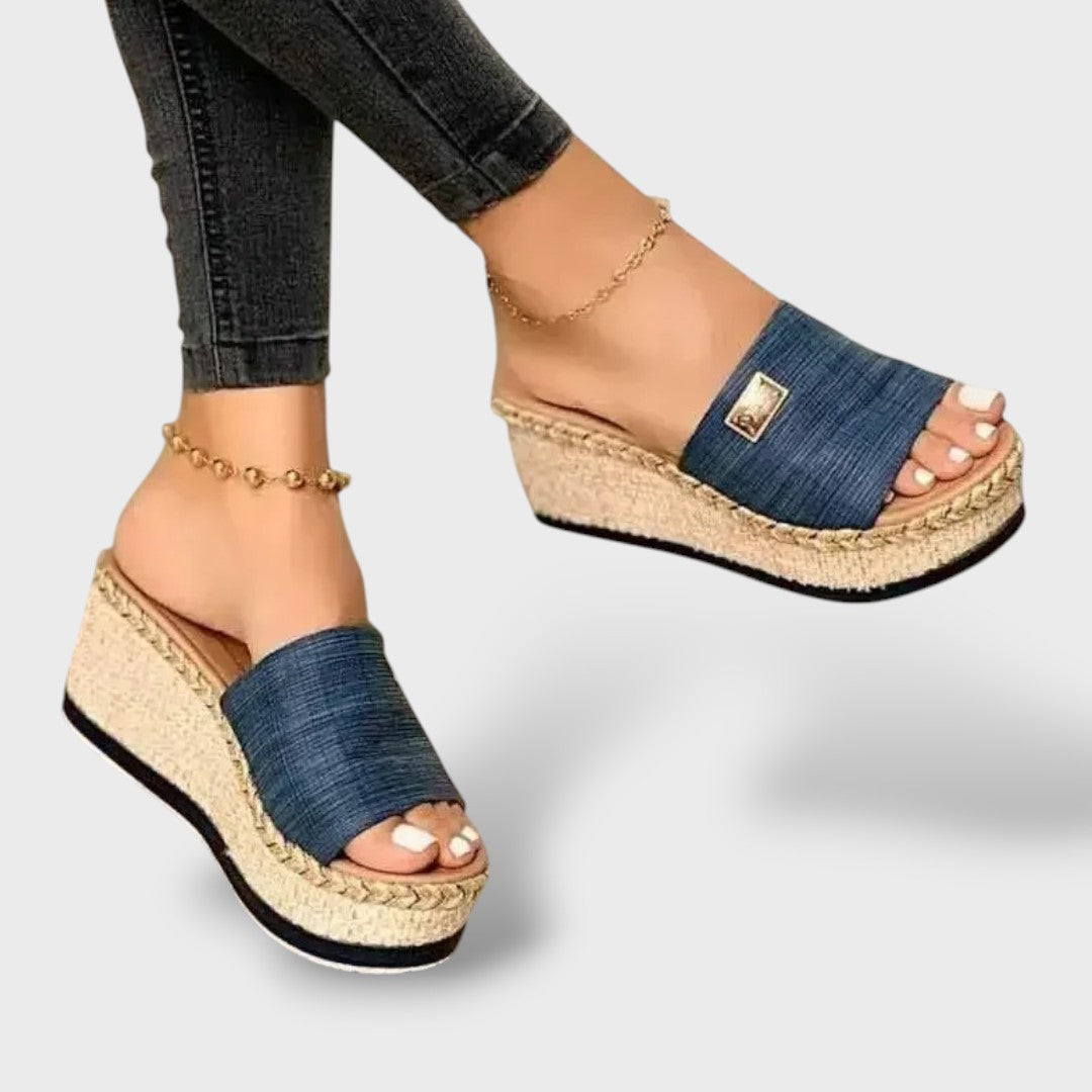 Ortopeedilised Espadrillid Kõrge Kanna Tõukeratas