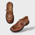 Ortopeedilised Kingad Mary Jane Brogue Nahk