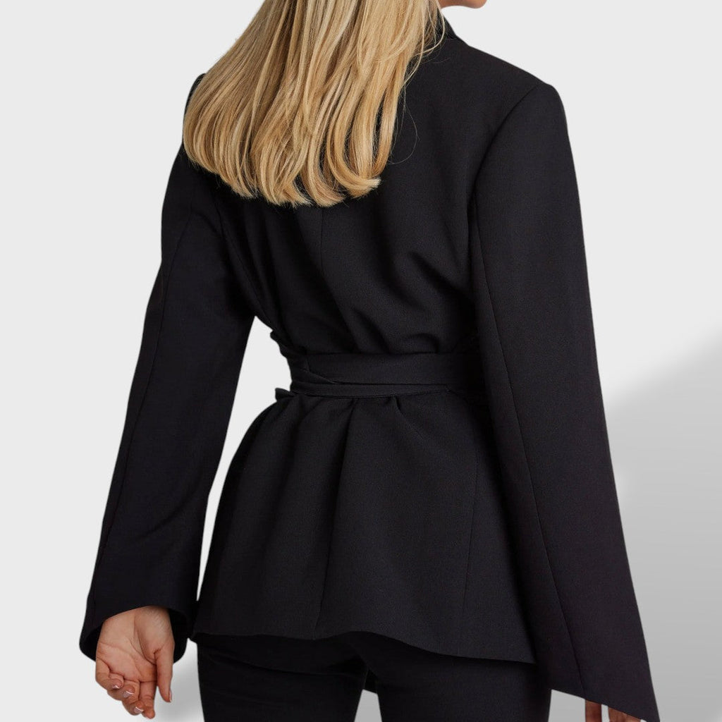 Naiste Blazer Vöödiga Kitsas