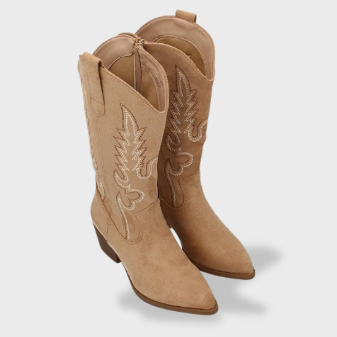 Ortopeedilised Cowboy Saapad Tikandiga Naistele