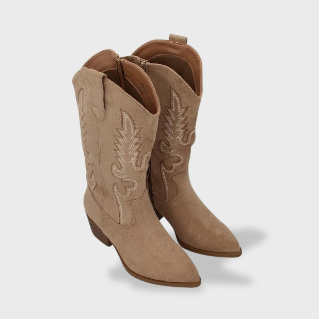Ortopeedilised Cowboy Saapad Tikandiga Naistele