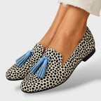 Ortopeedilised Mocasins Loomaprindiga Pompome Kontrast