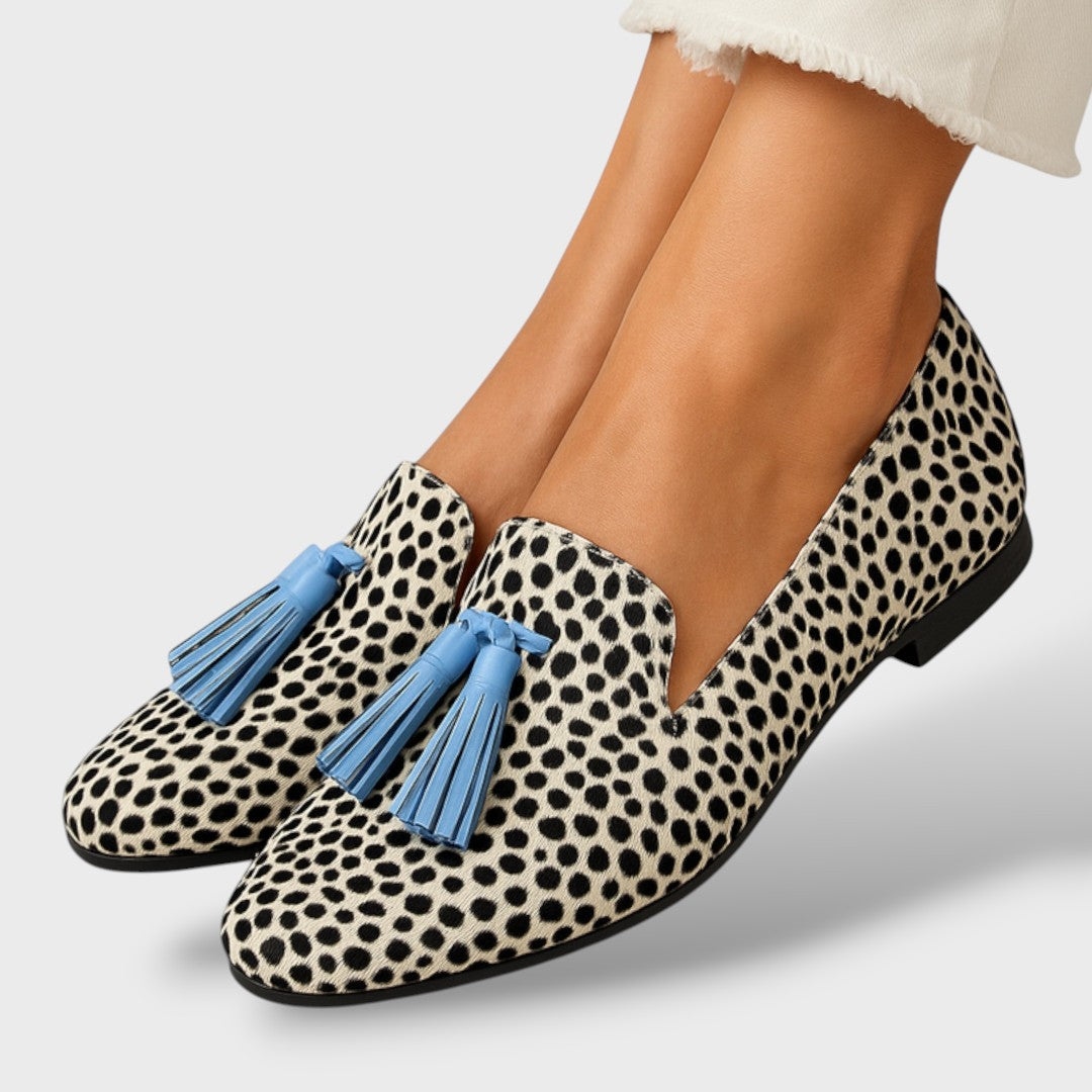 Ortopeedilised Mocasins Loomaprindiga Pompome Kontrast