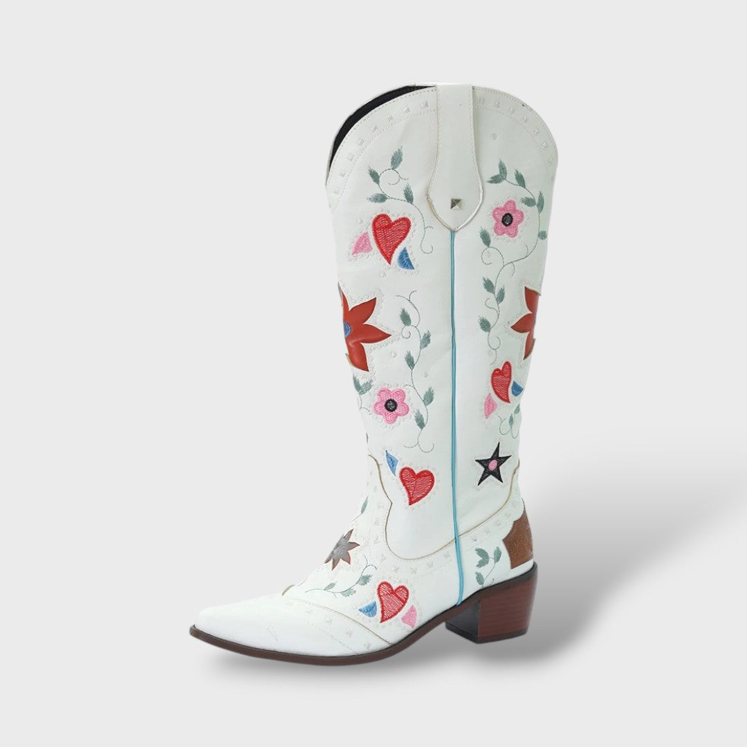 Naiste Vintage Cowboy Saapad