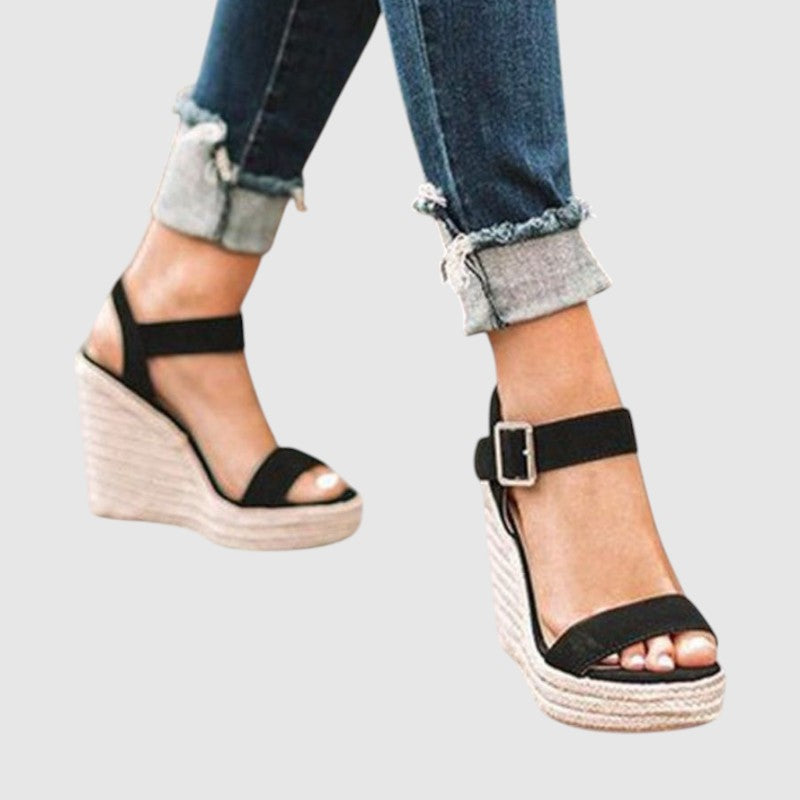 Ortopeedilised Espadrillid Kõrge Kontsaga