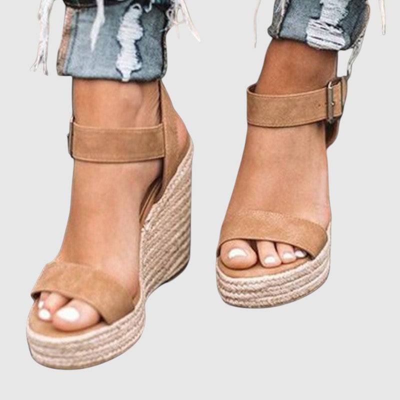 Ortopeedilised Espadrillid Kõrge Kontsaga