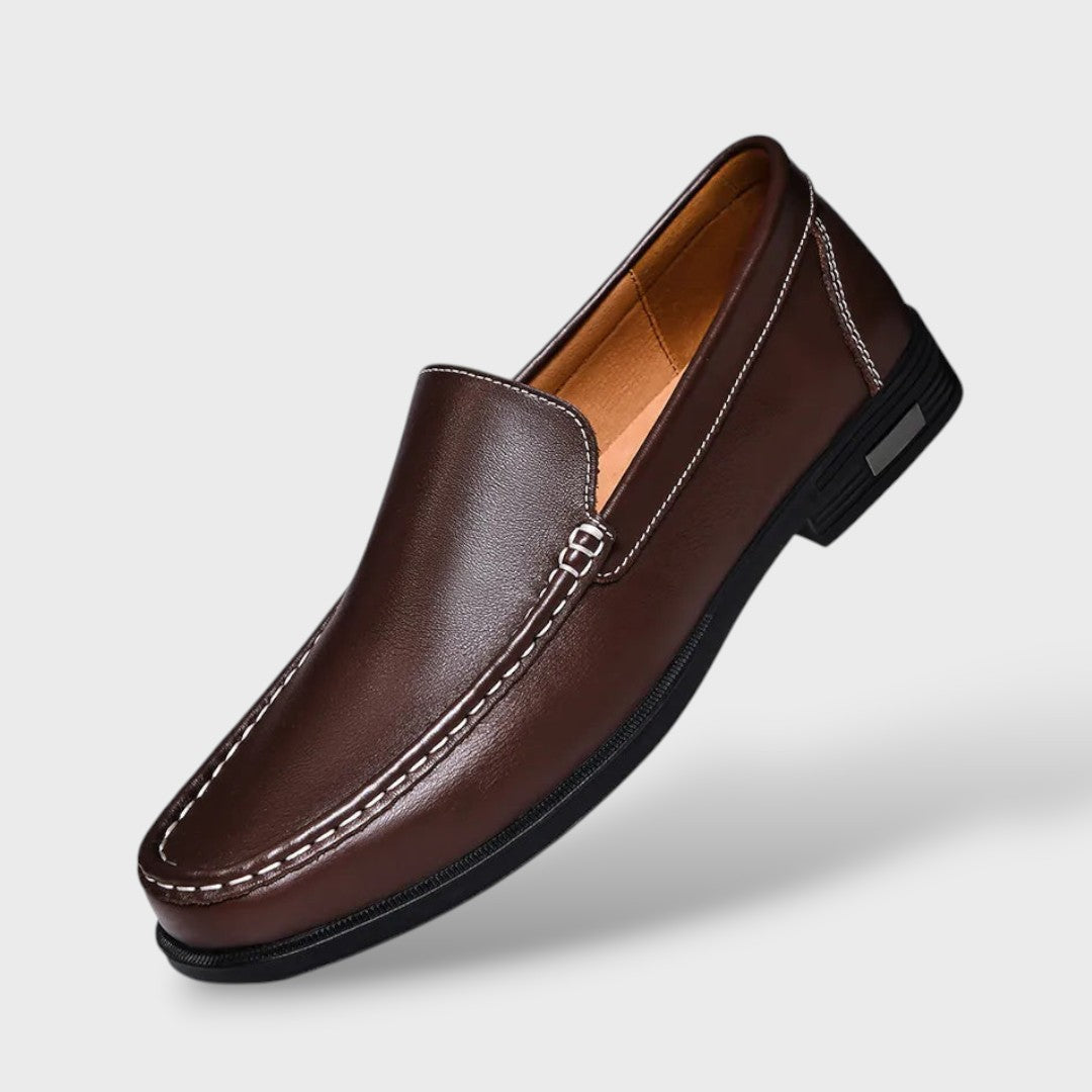 Meeste Nappa Nahast Slip-On Mokasiinid