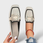 Ortopeedilised Mocasines Mesh Klambri Joyera Strass