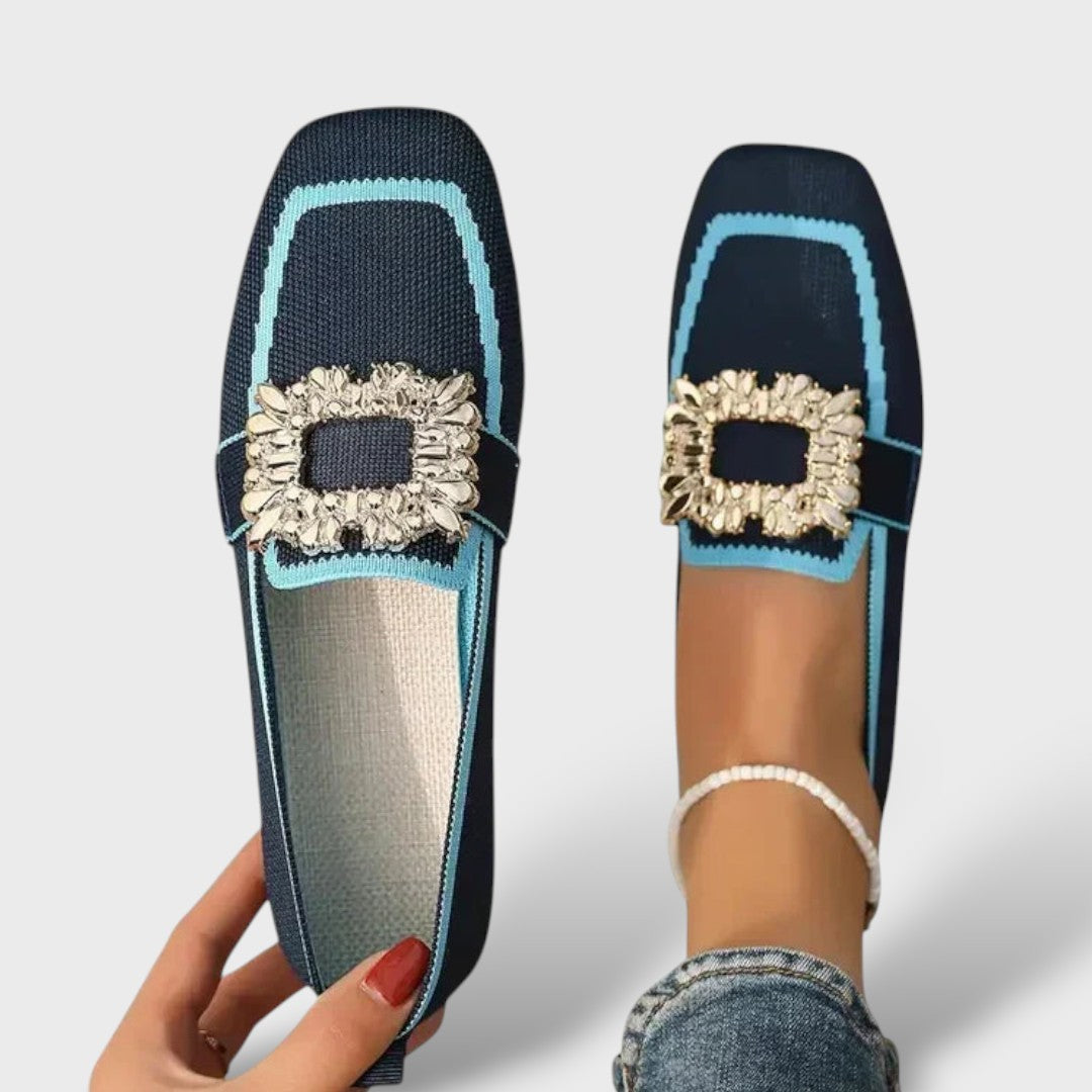 Ortopeedilised Mocasines Mesh Klambri Joyera Strass
