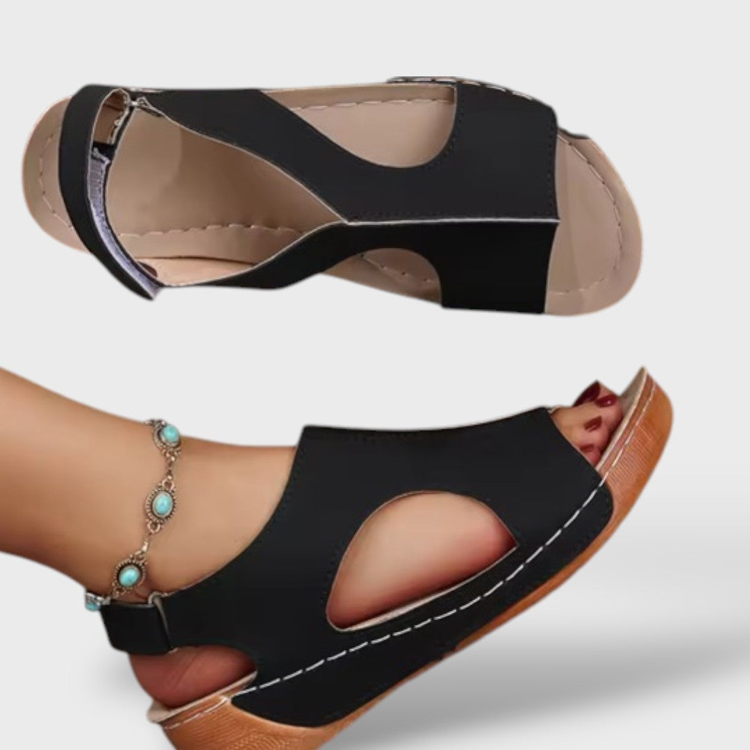 Ortopeedilised Velcro Nahast Kanna Sandali