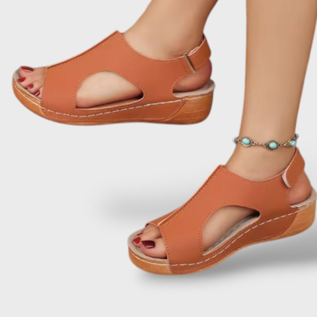 Ortopeedilised Velcro Nahast Kanna Sandali
