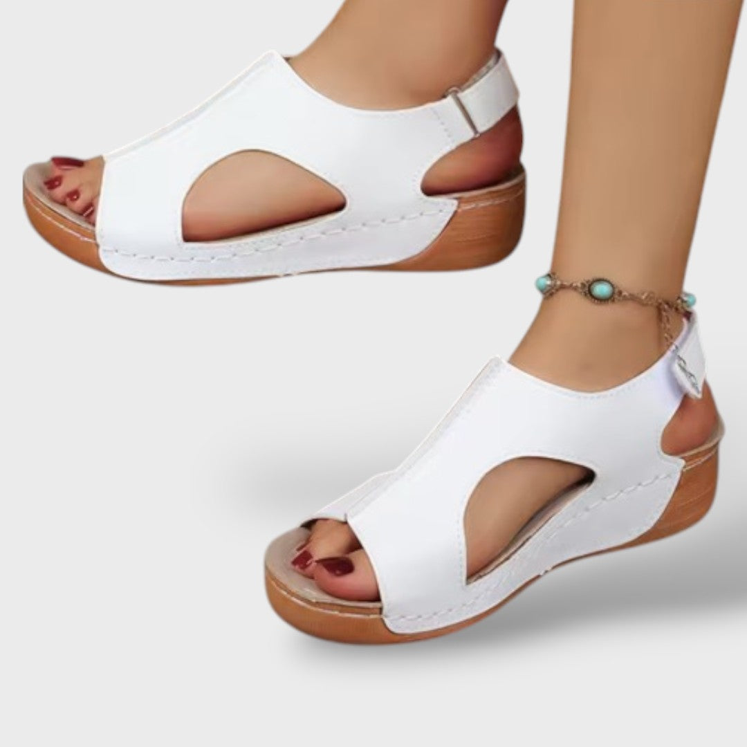 Ortopeedilised Velcro Nahast Kanna Sandali
