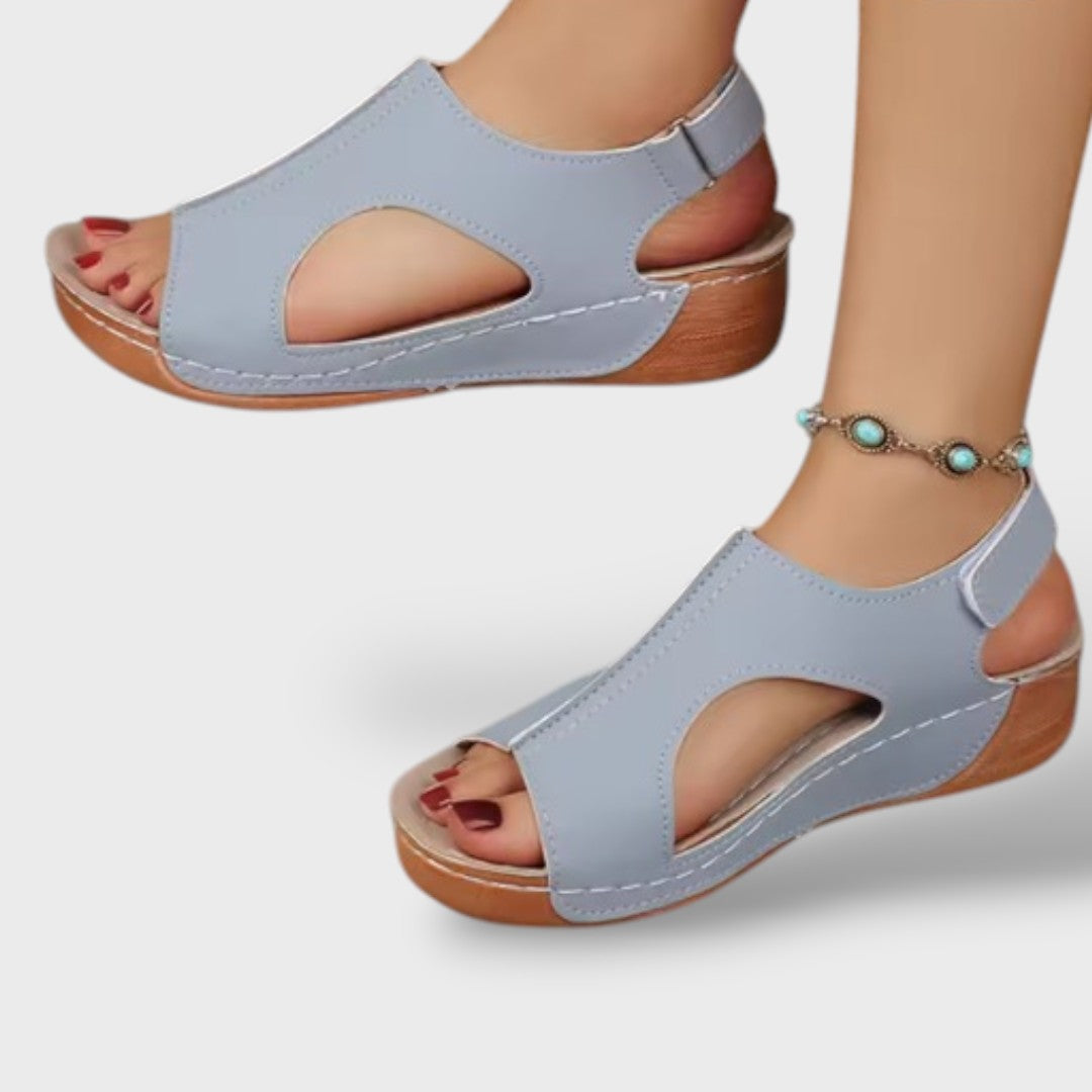 Ortopeedilised Velcro Nahast Kanna Sandali