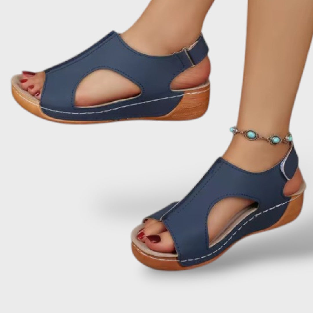 Ortopeedilised Velcro Nahast Kanna Sandali