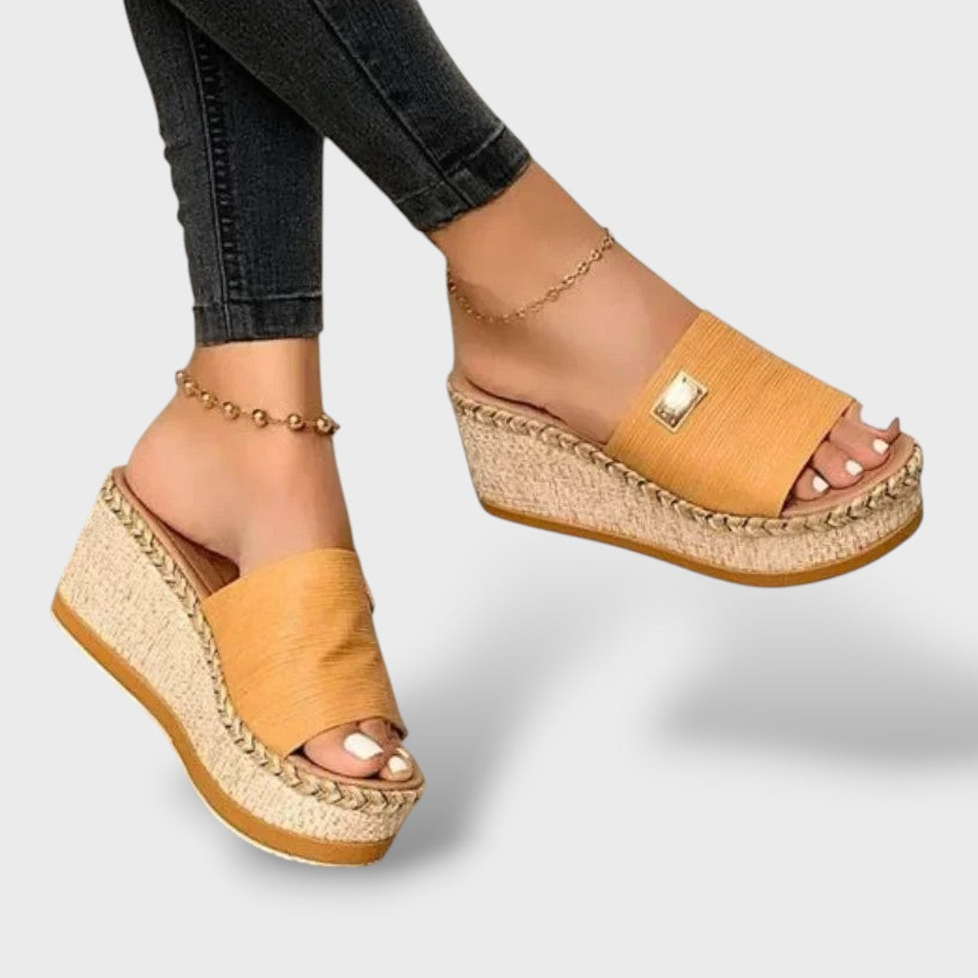 Ortopeedilised Espadrillid Kõrge Kanna Tõukeratas