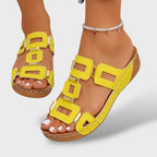 Ortopeedilised Gladiator sandaalid Kuldsete detailidega