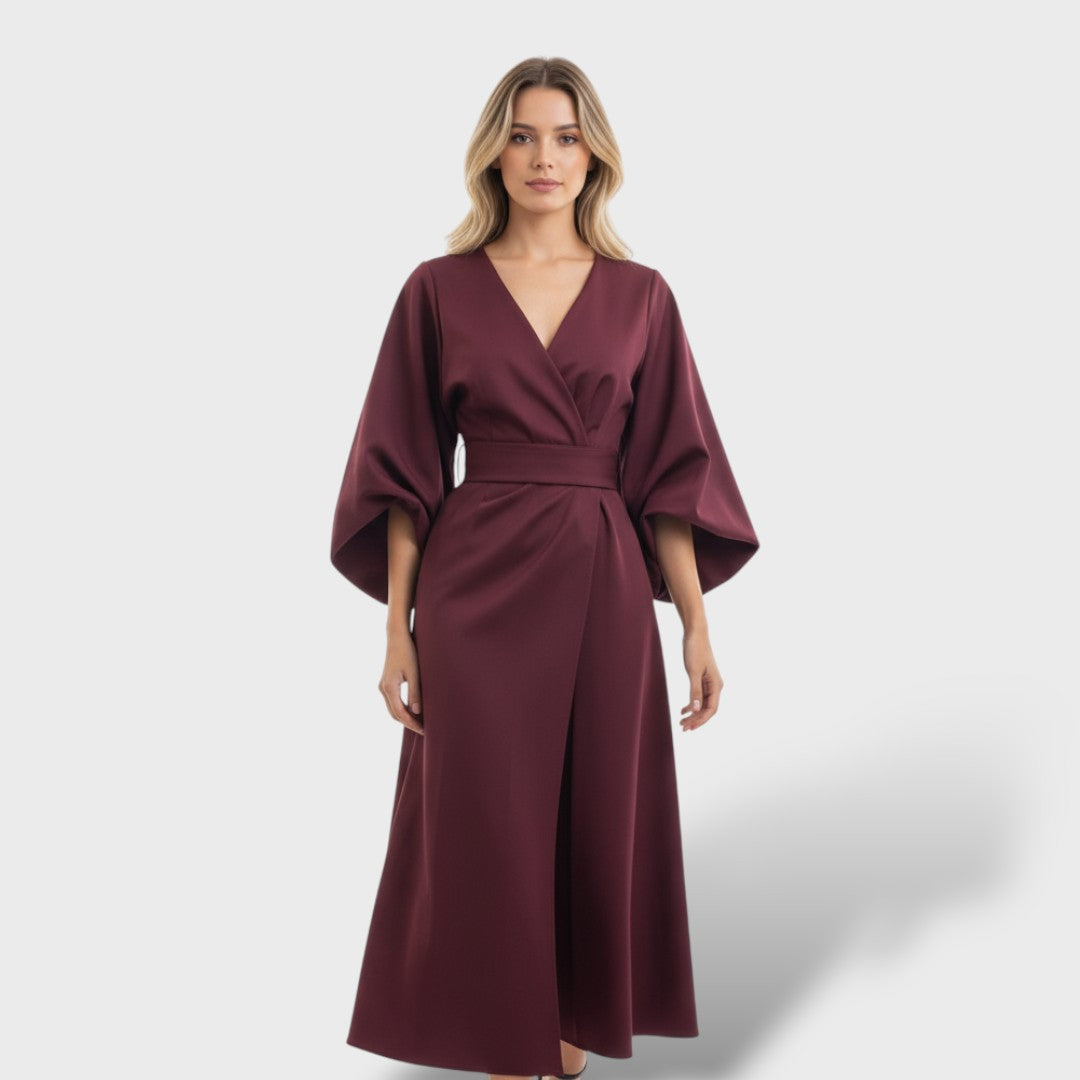 Elegantne kleit puhvärvidega
