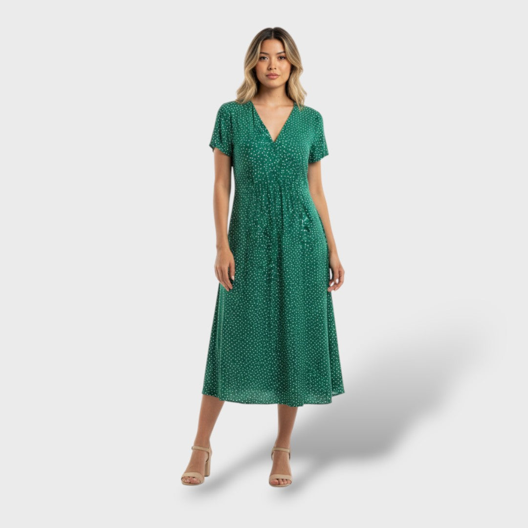 Elegantne midi särkkleit naistele