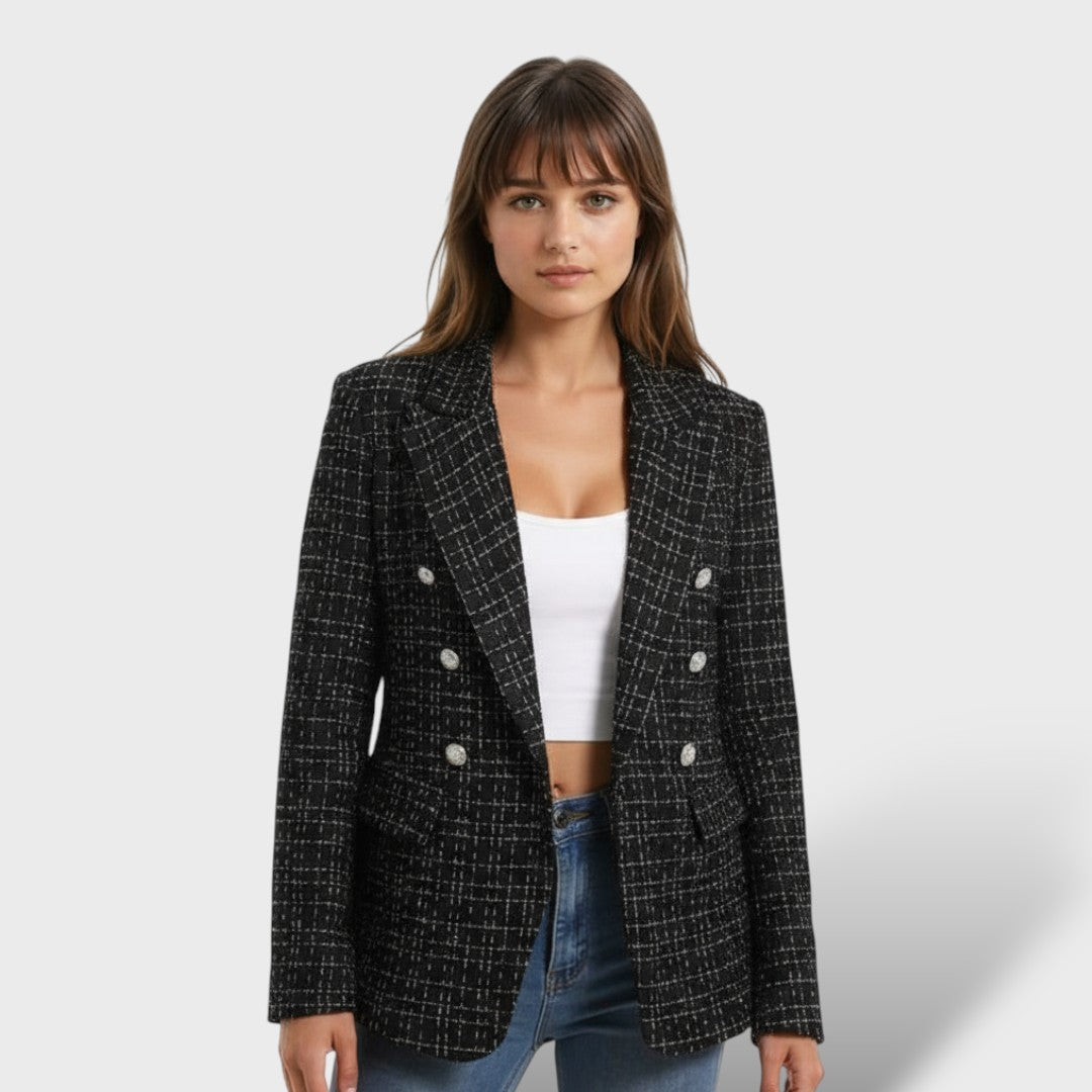 Elegantne Tweed Ülikond Naistele