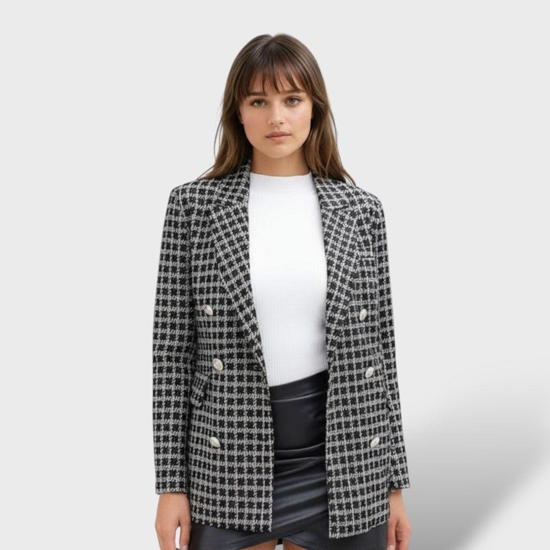 Elegantne Tweed Ülikond Naistele