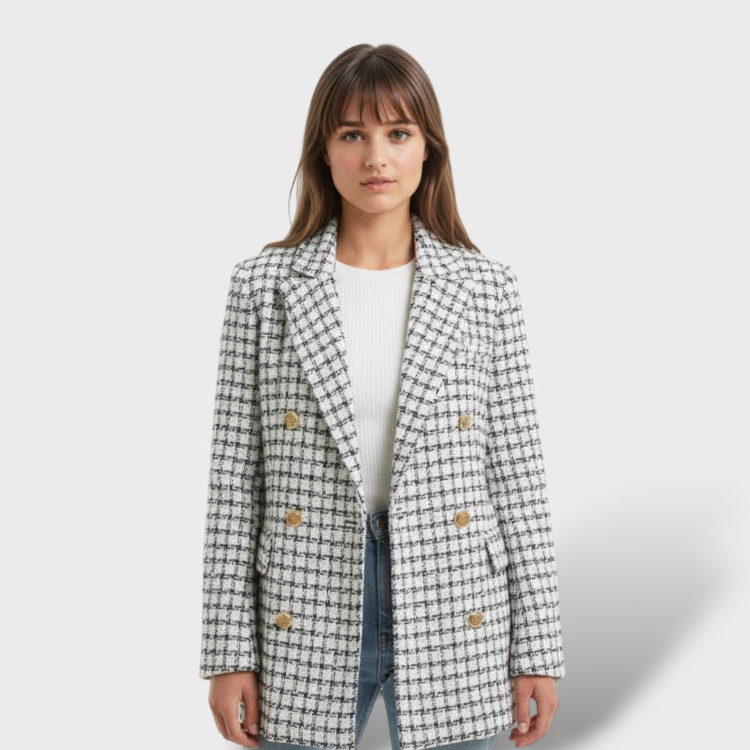 Elegantne Tweed Ülikond Naistele