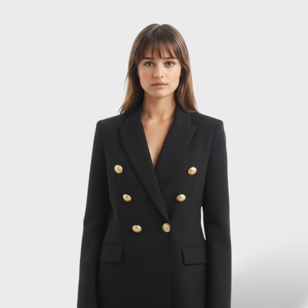 Naiste Blazer Nööbiga Detailidega