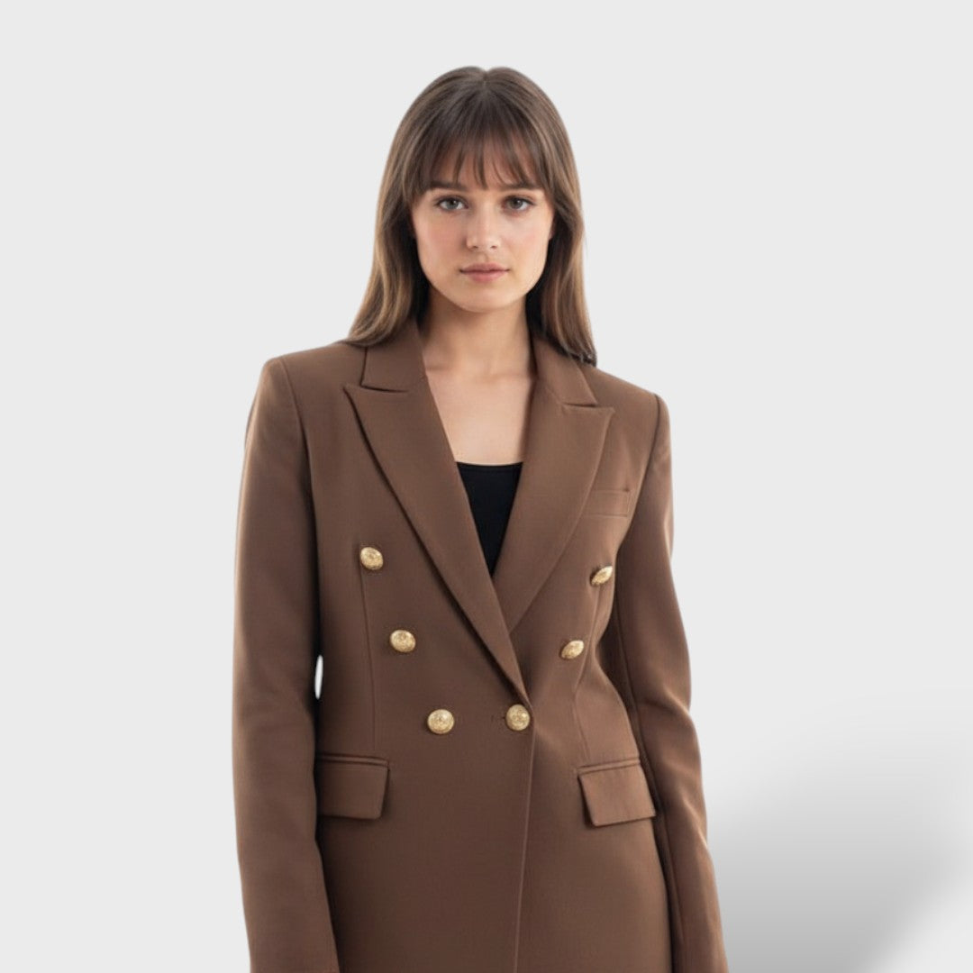 Naiste Blazer Nööbiga Detailidega
