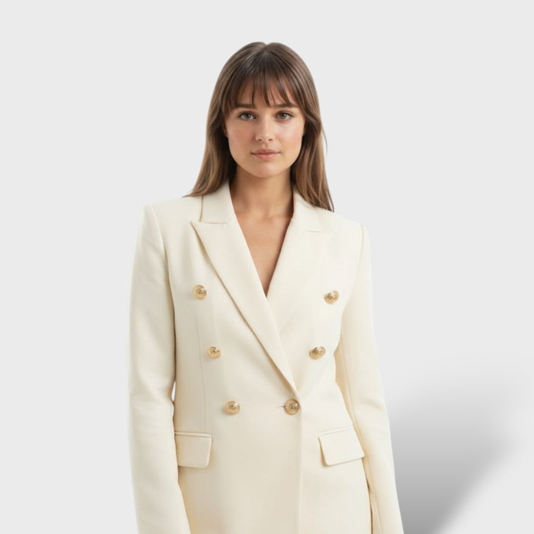 Naiste Blazer Nööbiga Detailidega