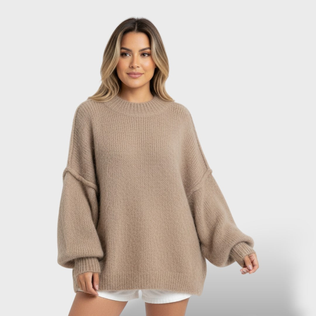 Oversize Pehme Kampsun Naistele