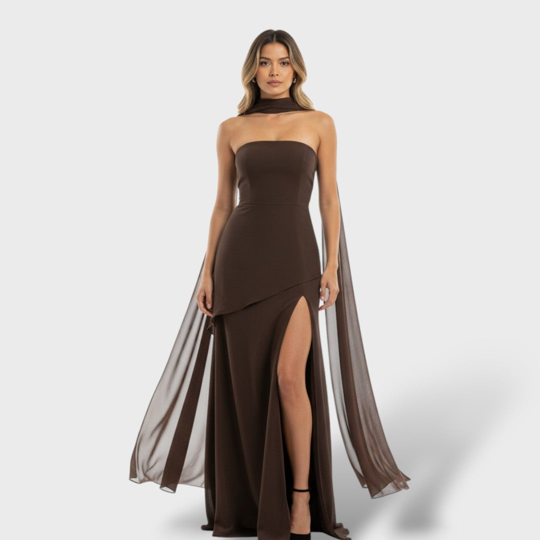Elegantne Maxi Kleidiga Avatud