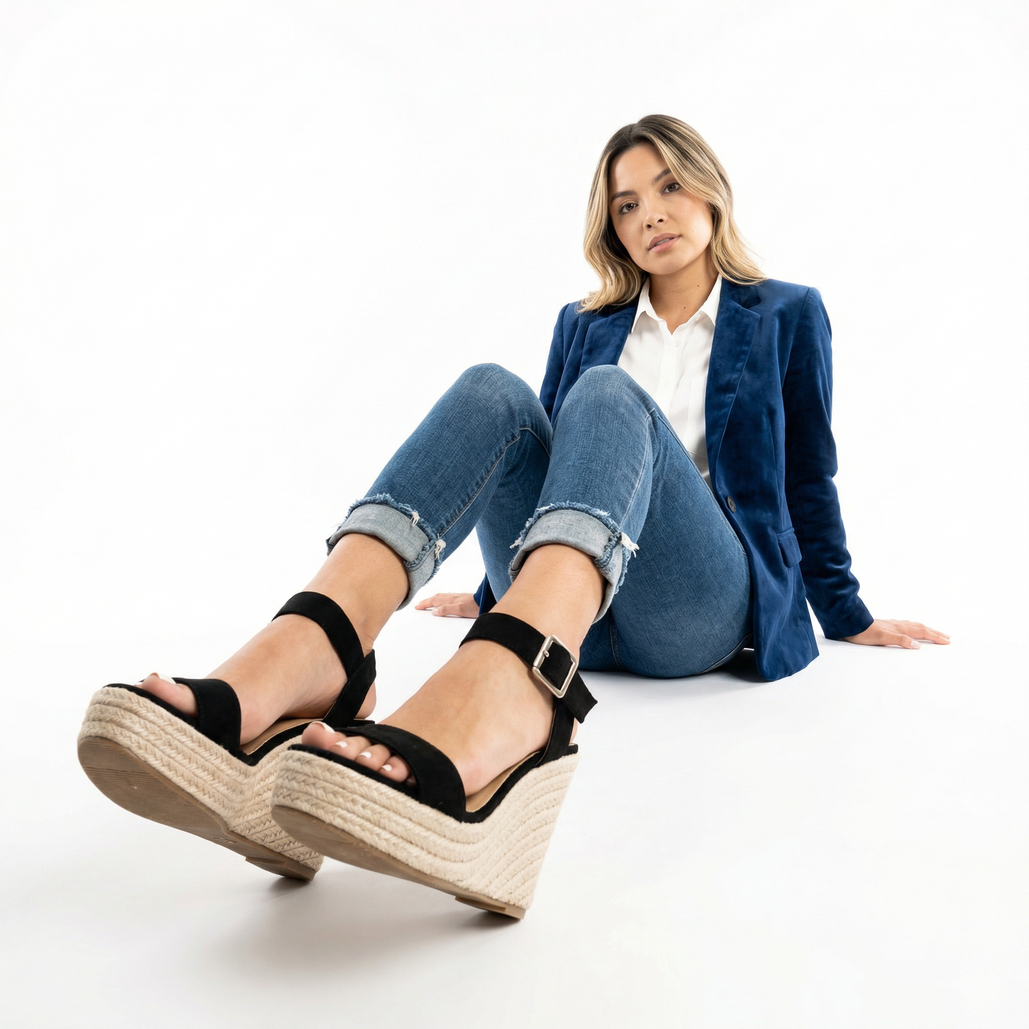 Ortopeedilised Espadrillid Kõrge Kontsaga