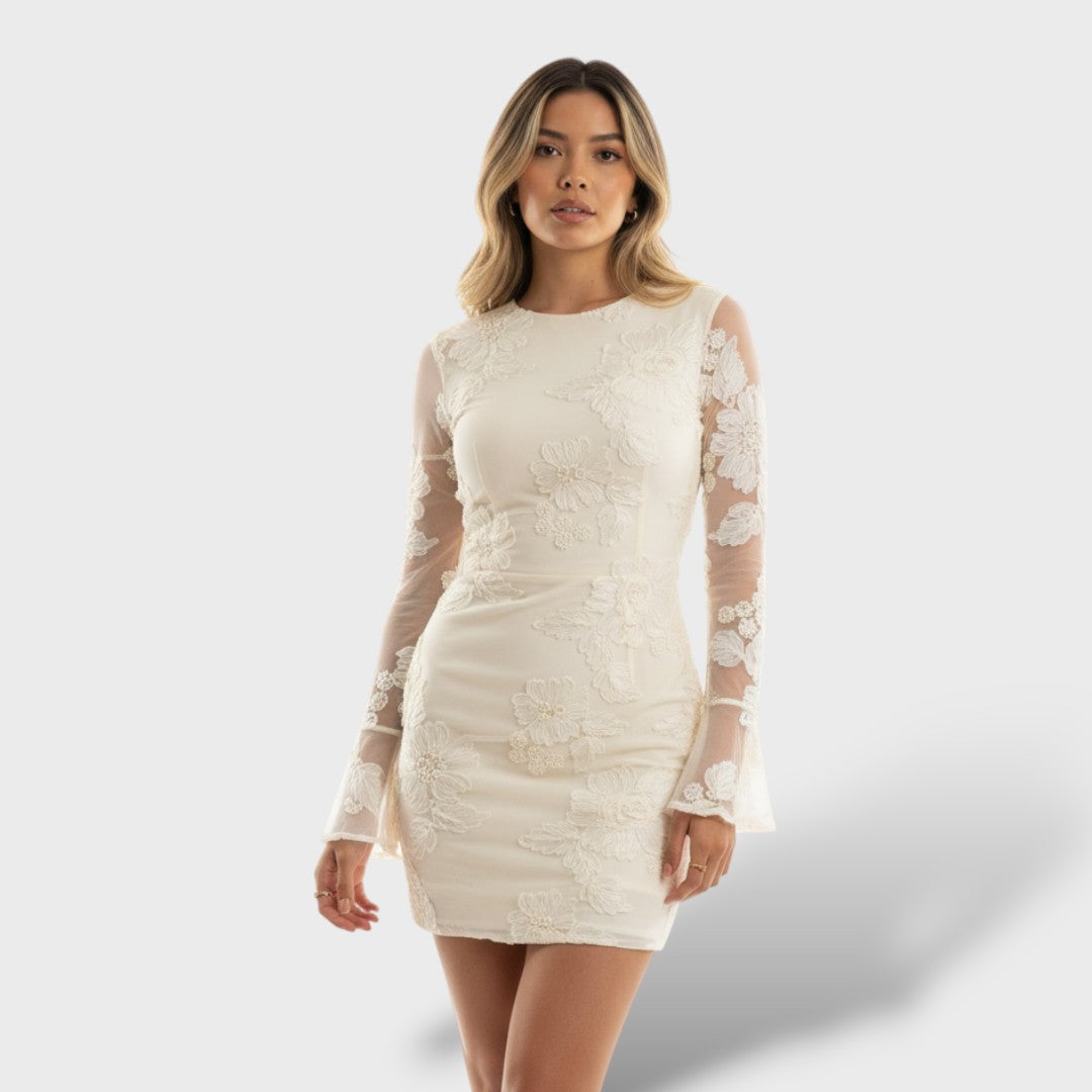 Elegantne Mini Lilltikandiga Kleit