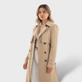 Elegantne Naiste Trench Mantel