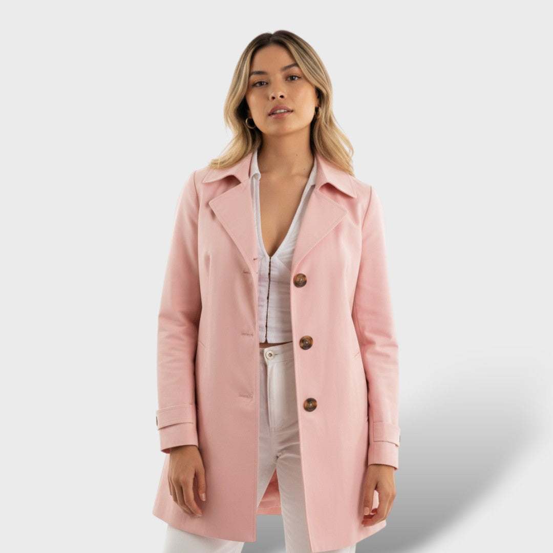 Elegantne Naiste Trench Mantel