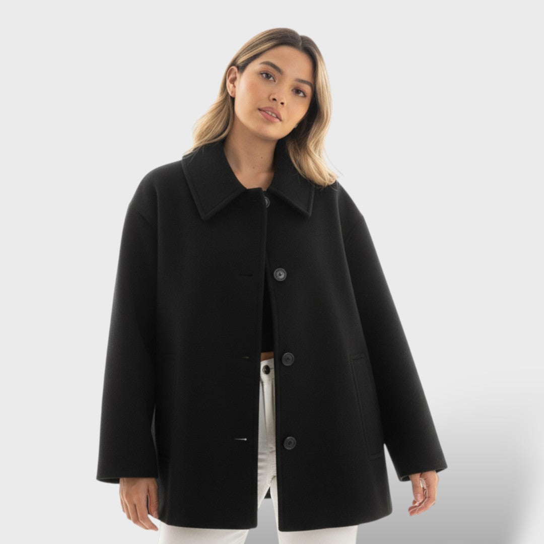 Oversize naiste jakk taskutega