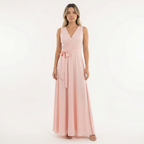 Elegantne Pikk Kleit V-kujuline Kaelus