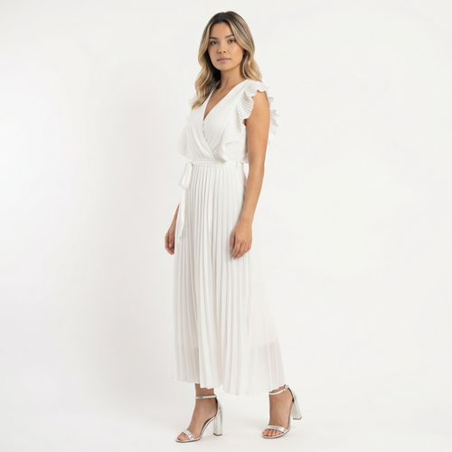 Elegantne Midi Rüü Volangidega