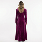 Sametist Maxi Blazer Kleid