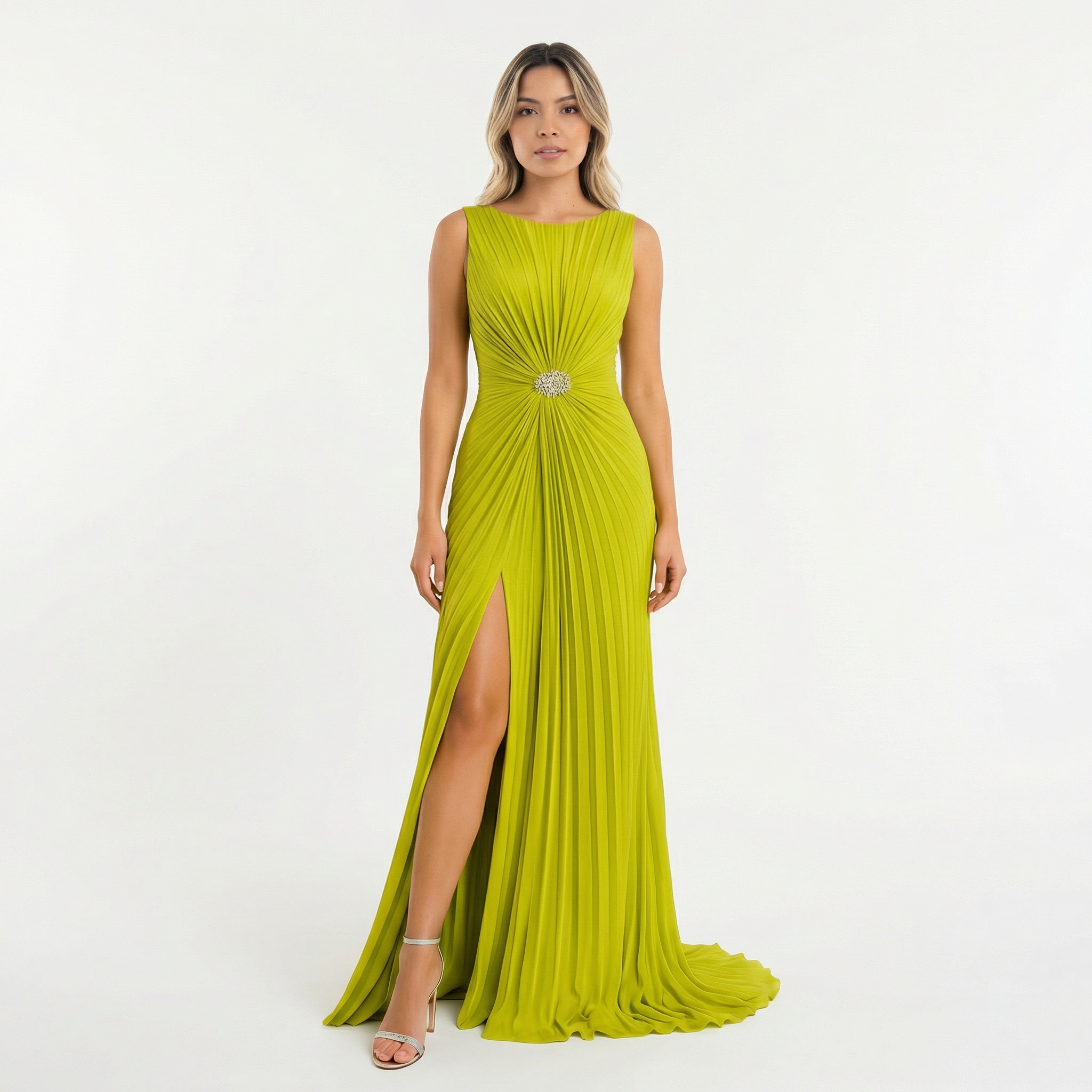 Elegantne Pikk Gala Kleit