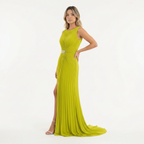 Elegantne Pikk Gala Kleit