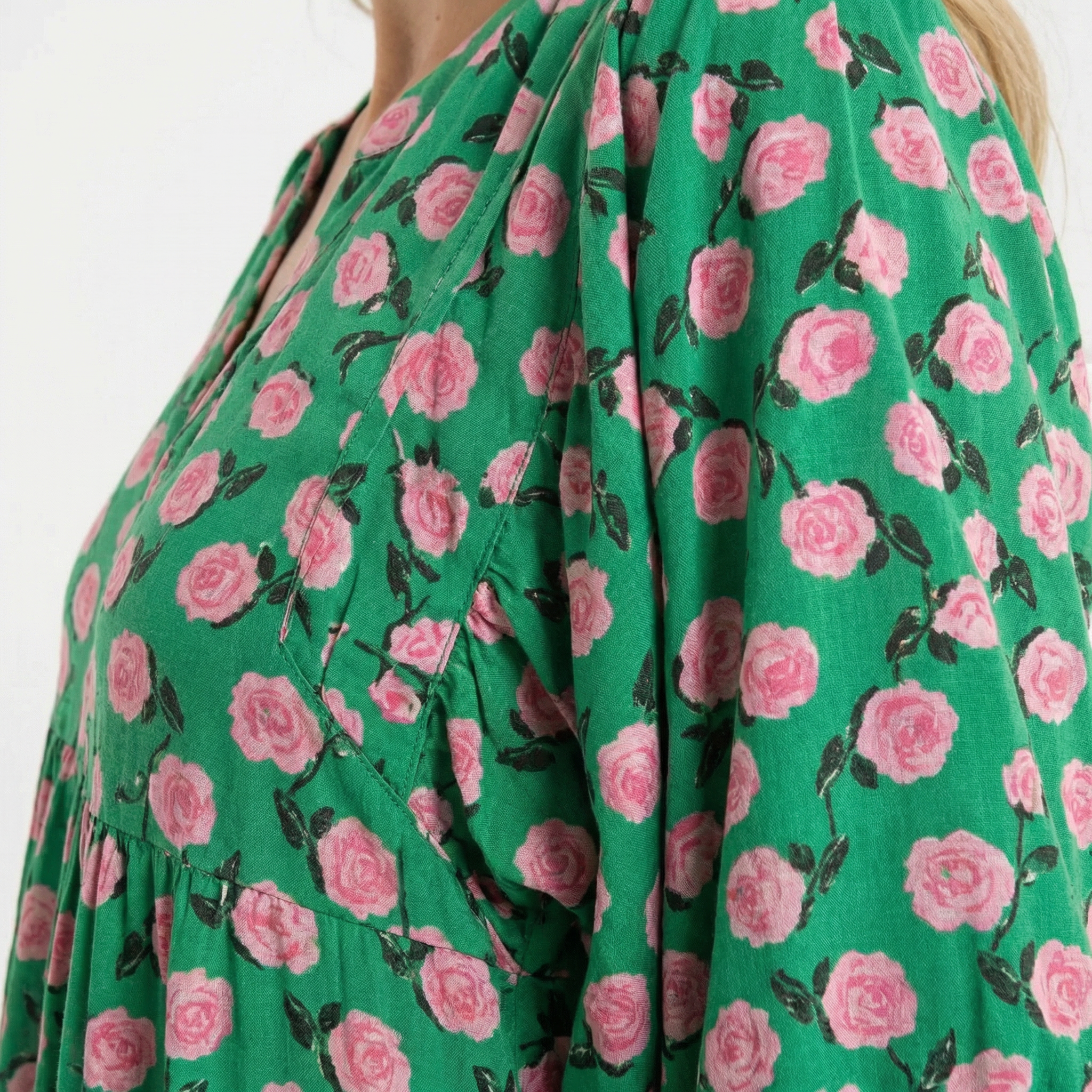 Boho Pikad Prinditud Kleit