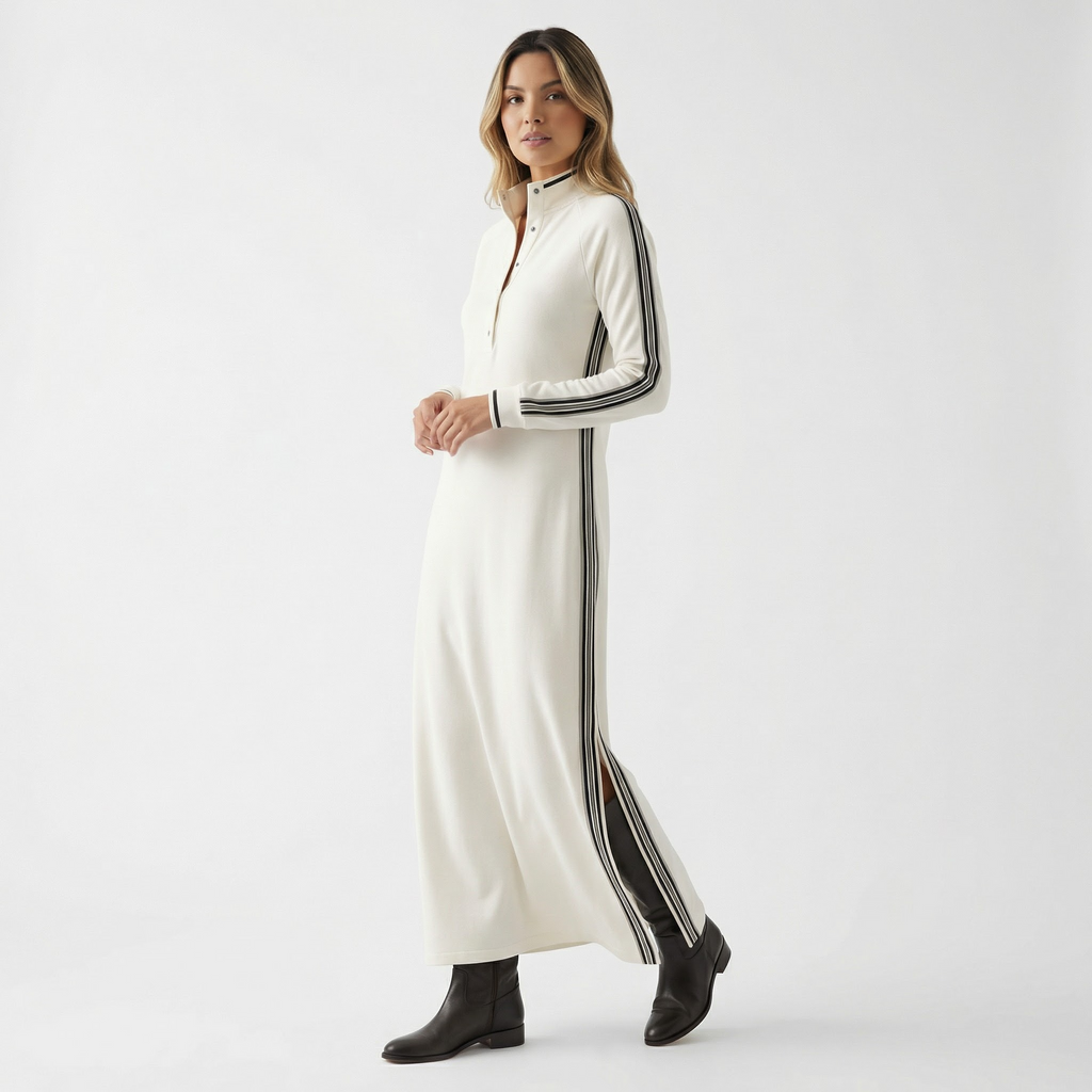Pikk Minimalistlik Sportlik Kleit