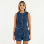 Naiste Denim Komplekt - Elegants ja Mugavus