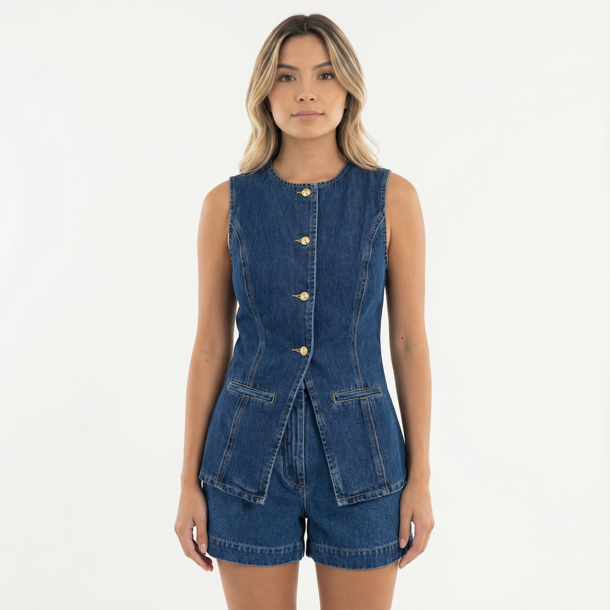 Naiste Denim Komplekt - Elegants ja Mugavus