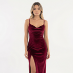 Maxi Veluuripidulik Kleid