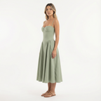 Elegantne Midi Korsett Kleidid Naistele