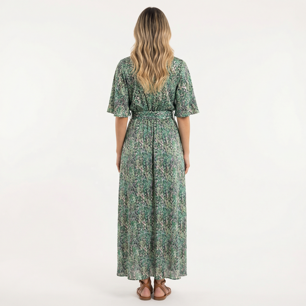 Pikk Boho Kleidiga Avatud