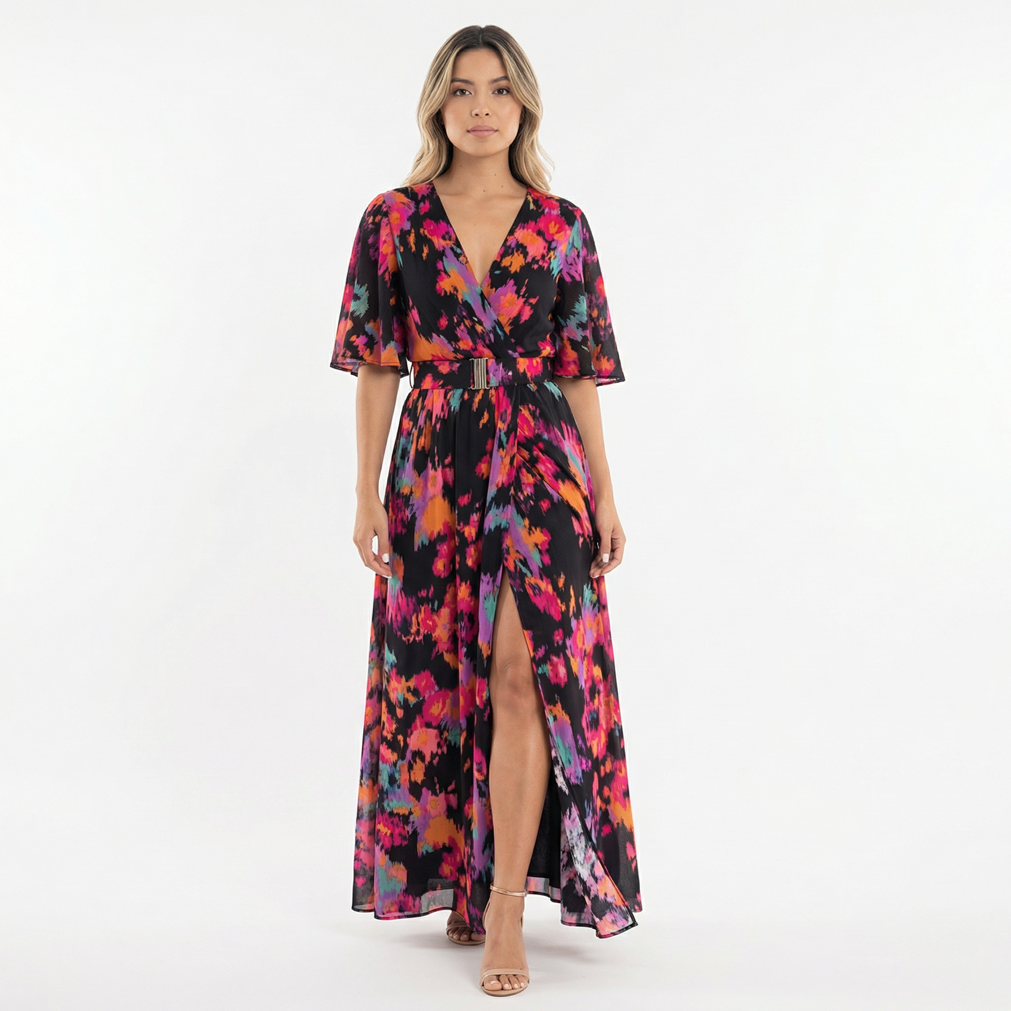 Pikk Boho Kleidiga Avatud
