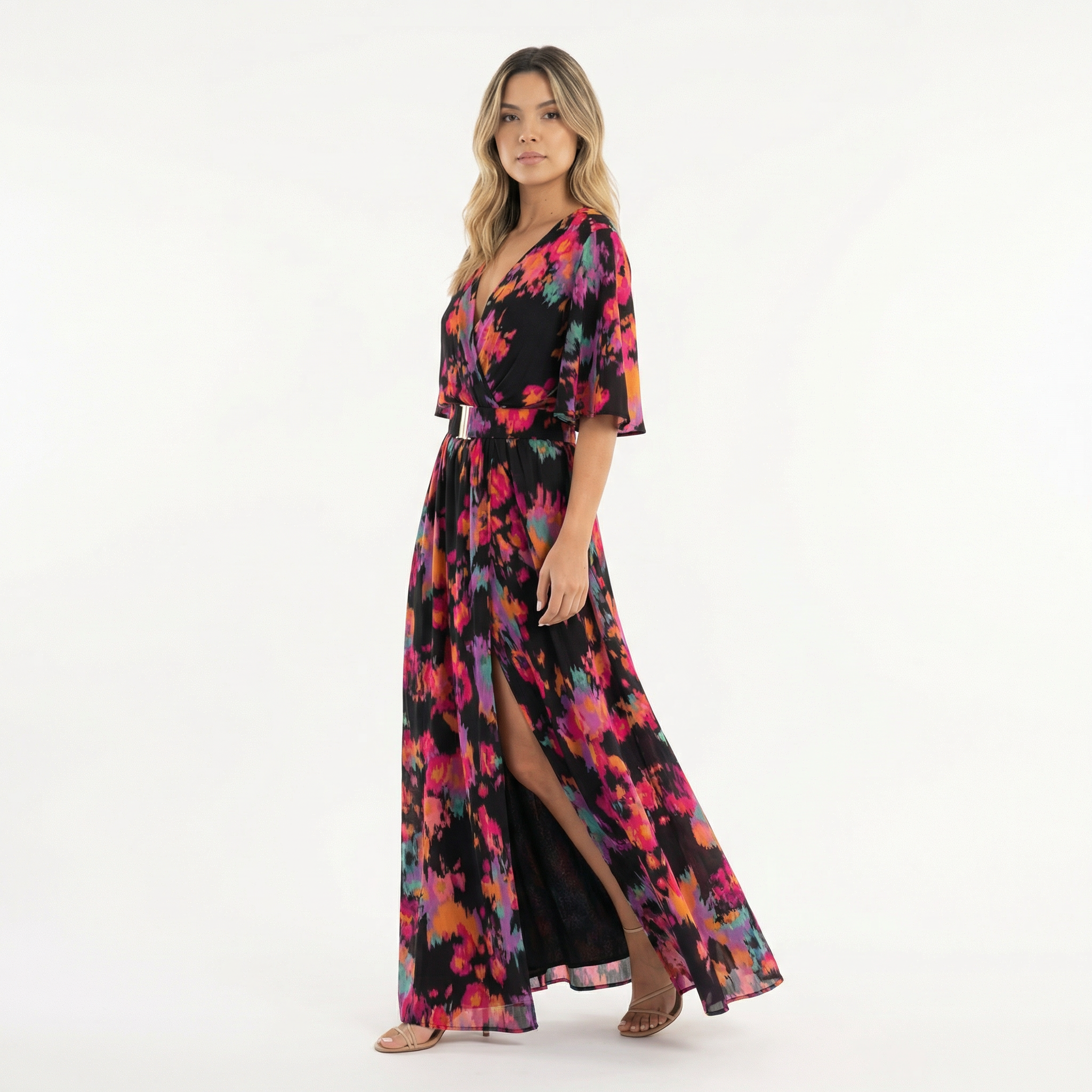Pikk Boho Kleidiga Avatud